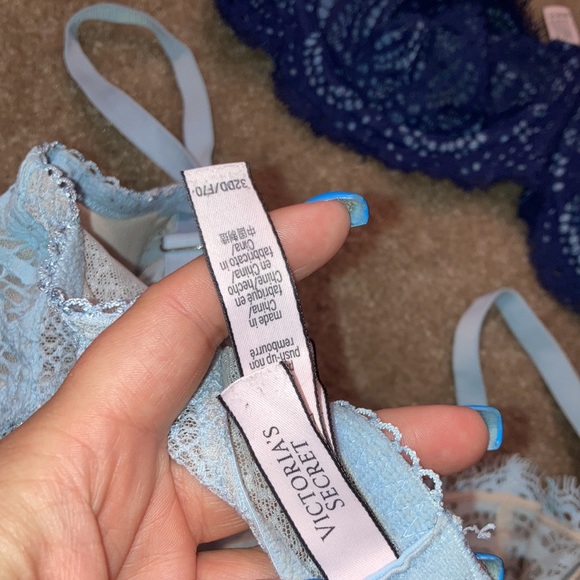 Victoria’s Secret Dream Angels Lace Unlined push up without padding bra bundle - Picture 4 of 6